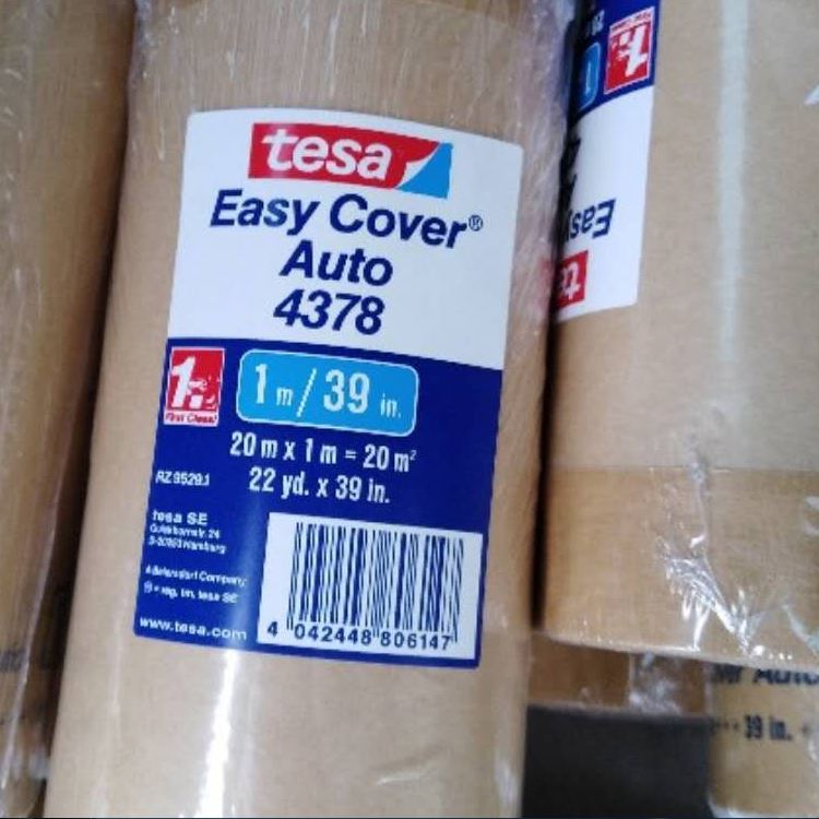 德莎4378,TESA4378，大面積車身遮蔽膜，汽車快速遮蔽膠帶